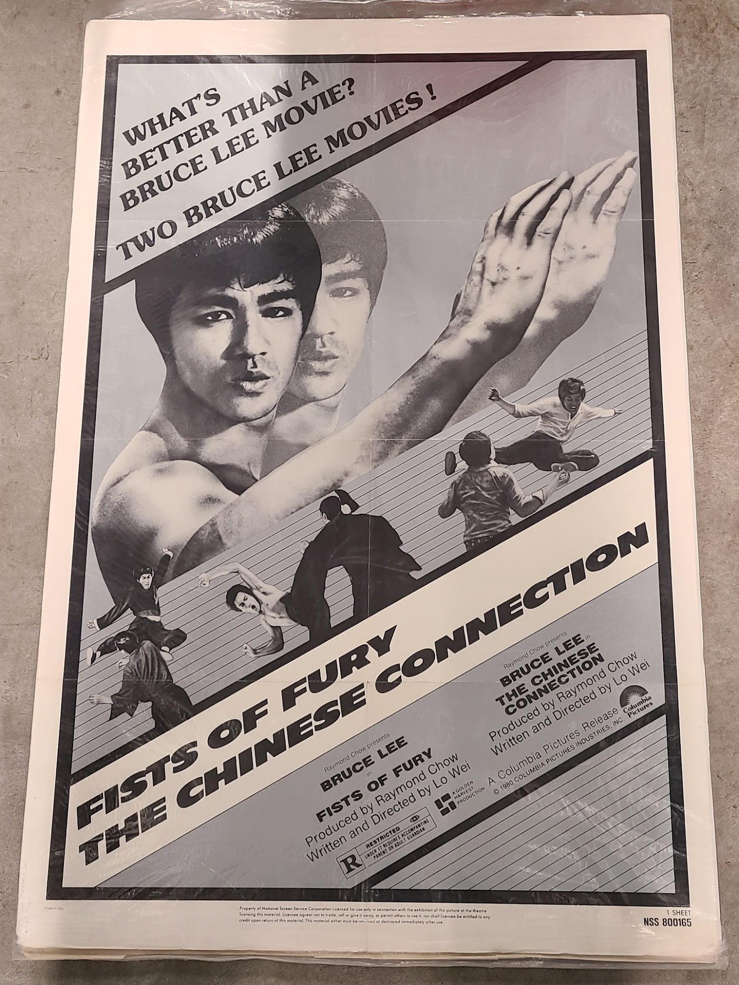 Fists Of Fury/ Chinese Connection - 1 Sheets/US