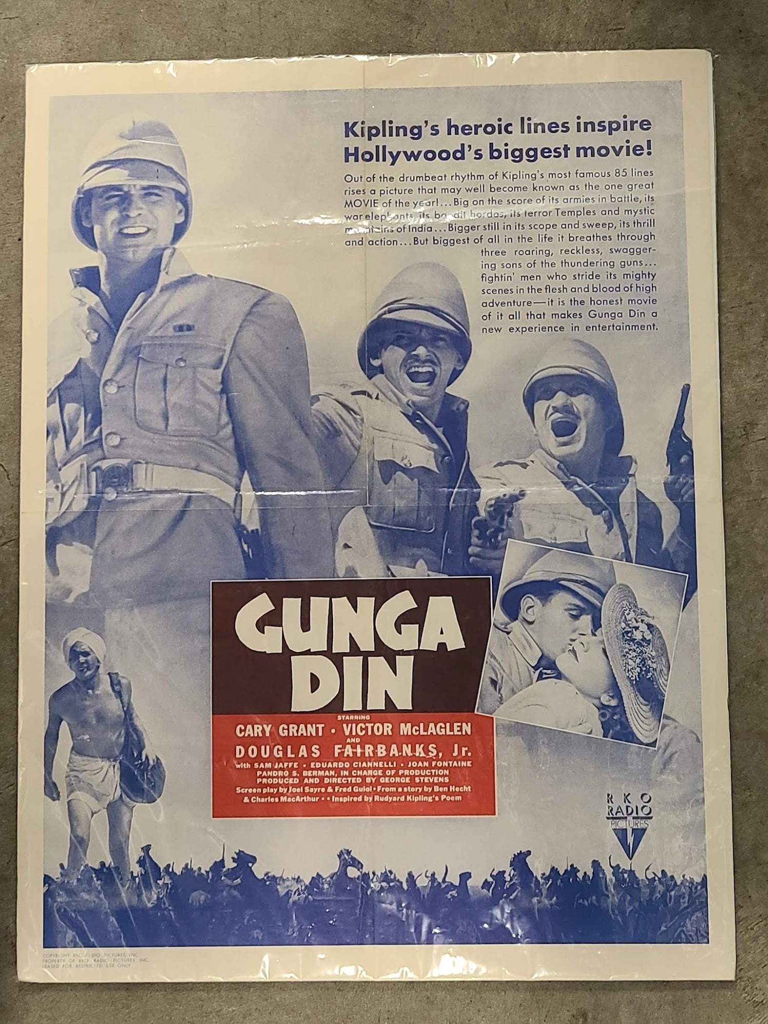 Gunga Din - 1 Sheets/US