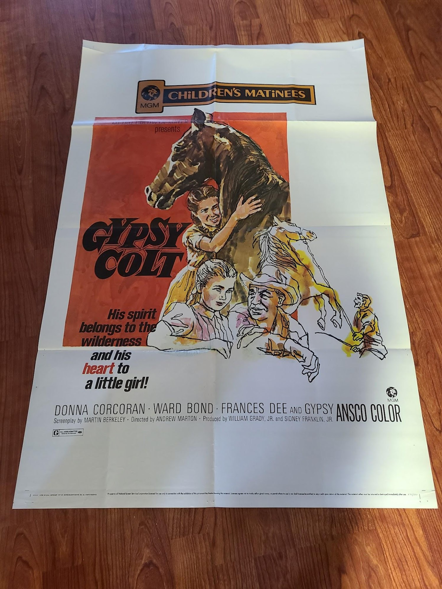 Gypsy Colt - 1 Sheets/US