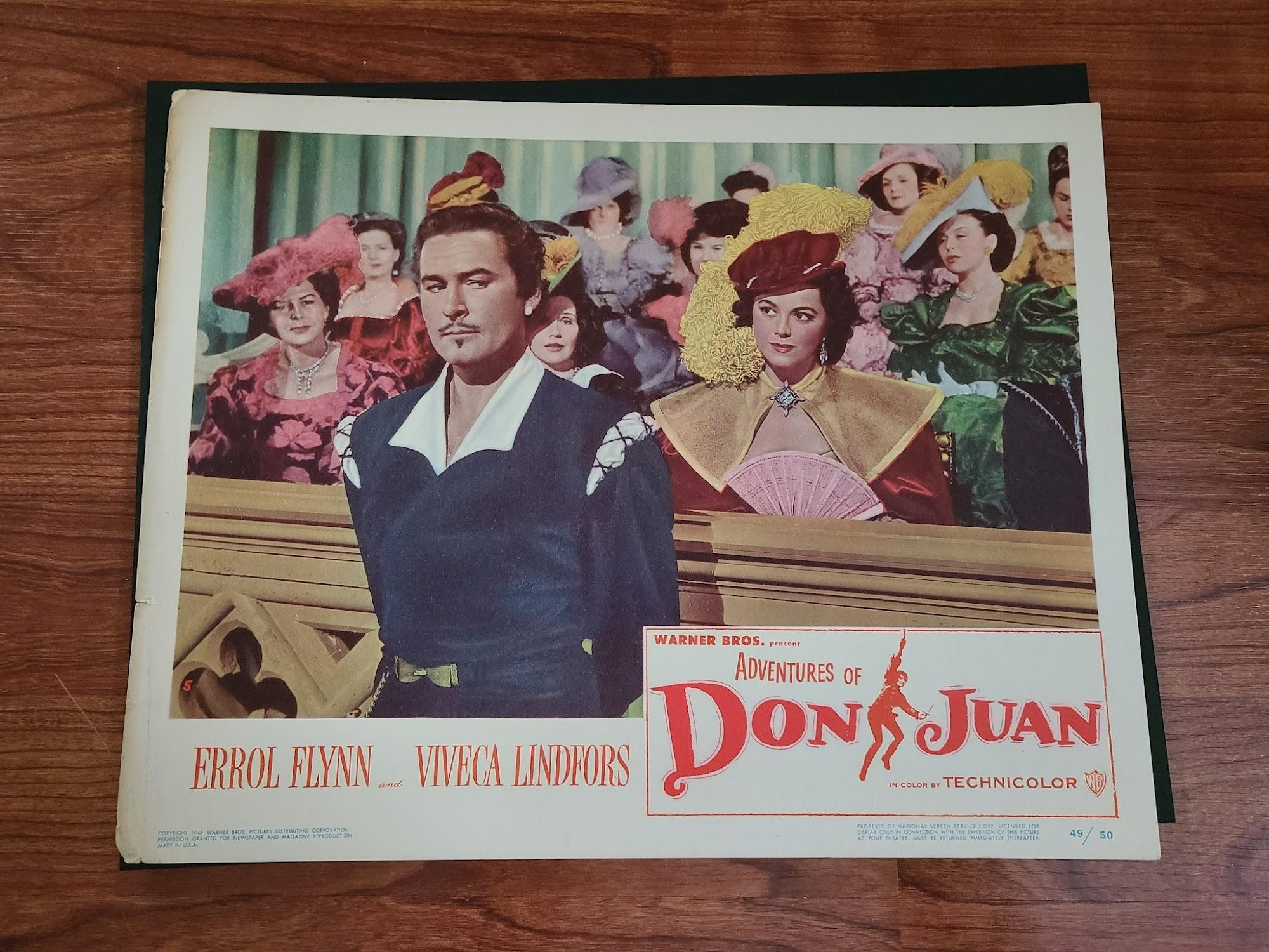 Adventures of Don Juan - General Lobby Cards