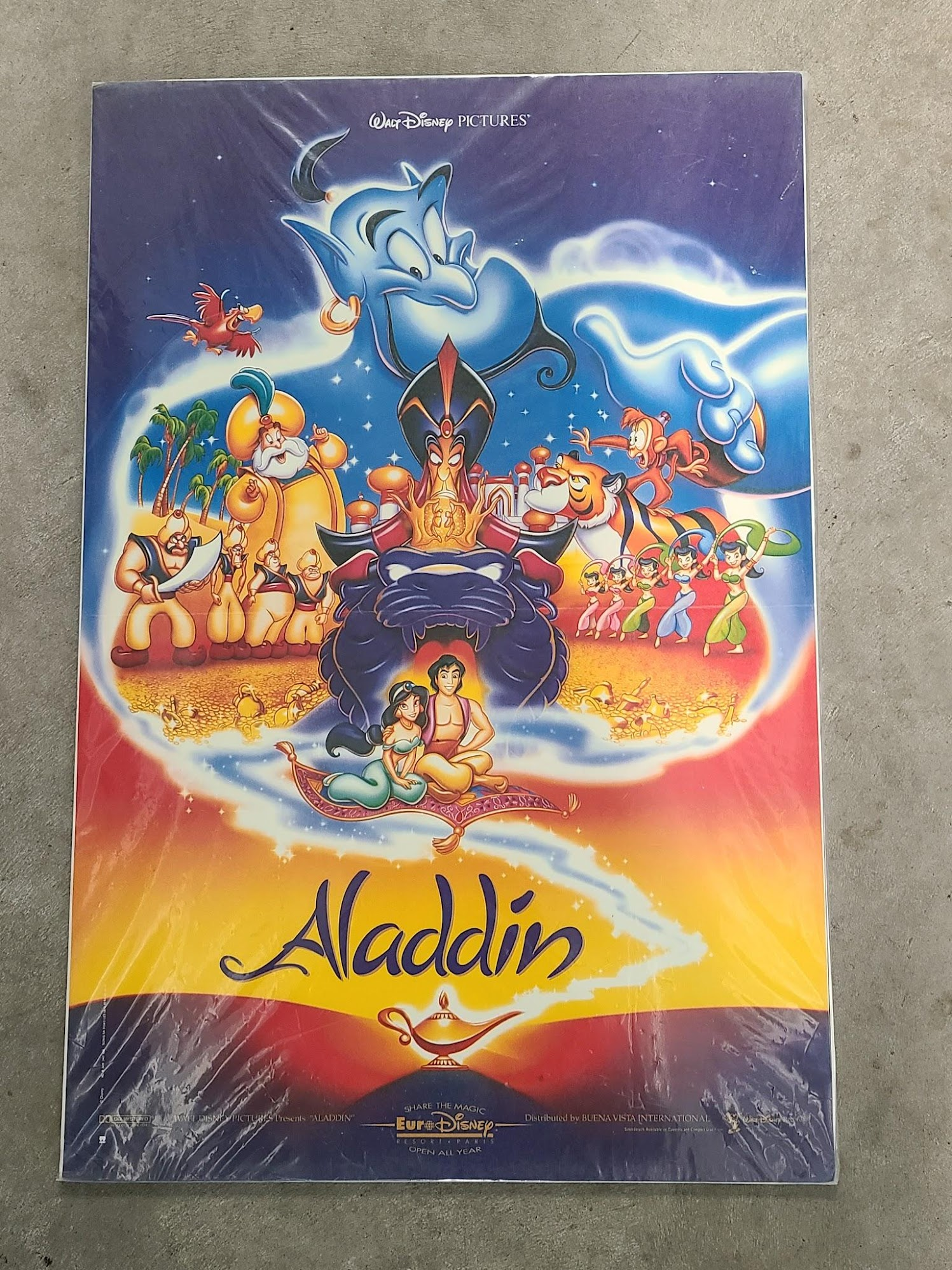 Aladdin - Window Cards