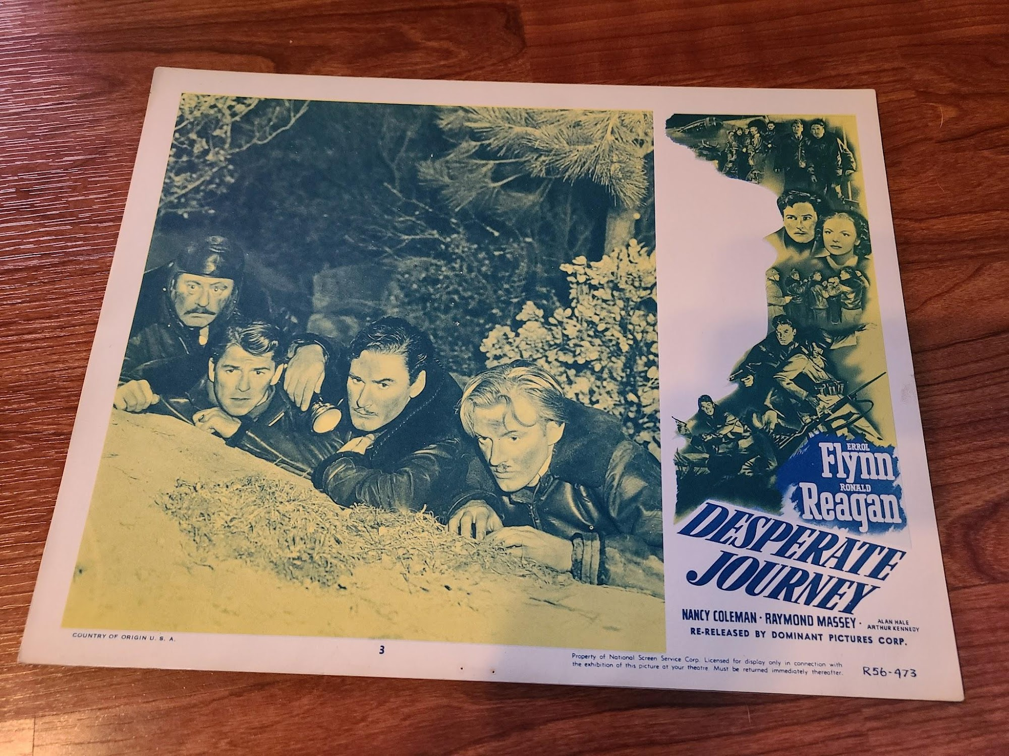 Desperate Journey - Military/Aviation Lobby Cards