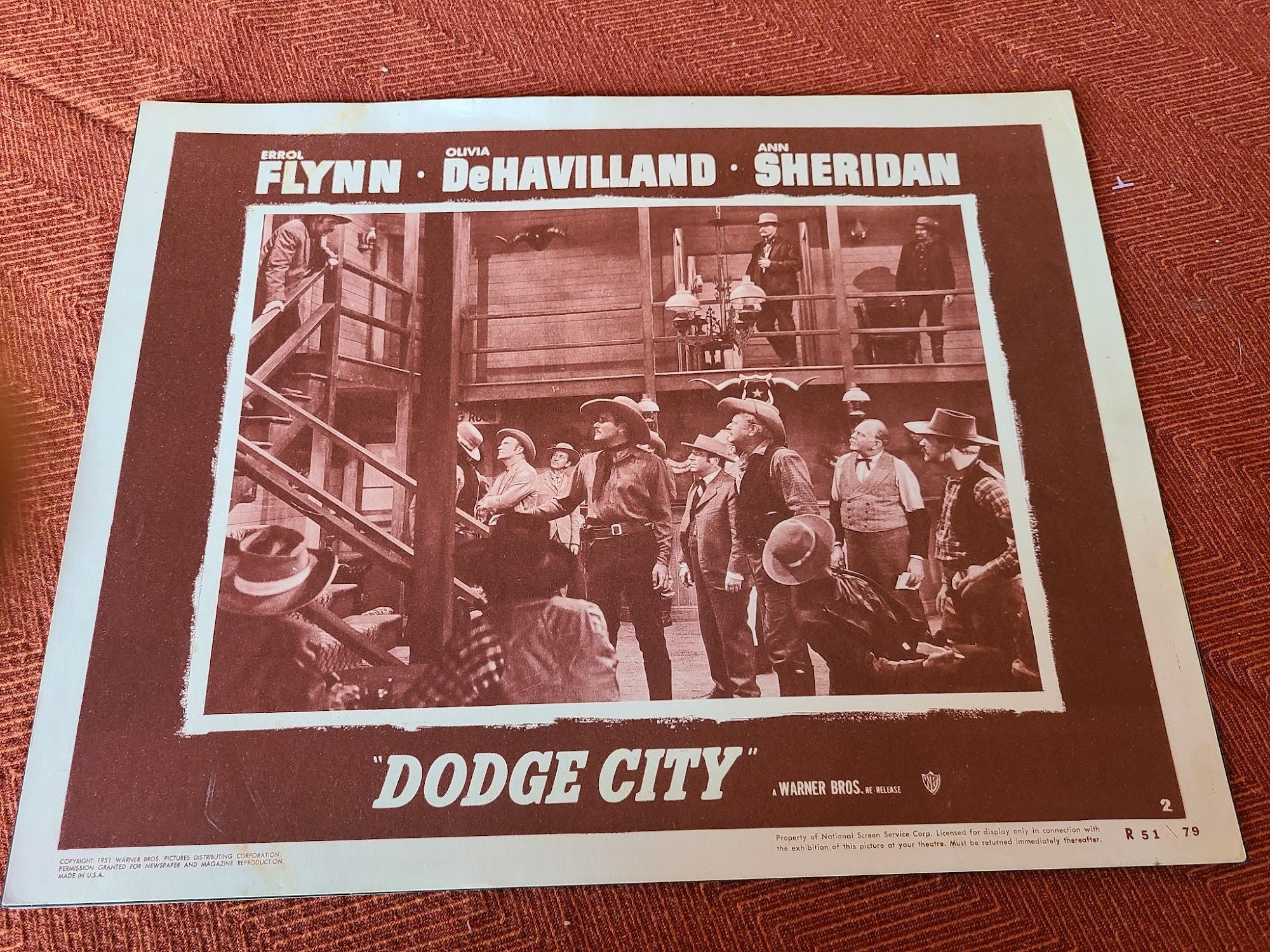 Dodge City - Western Lobby Cards