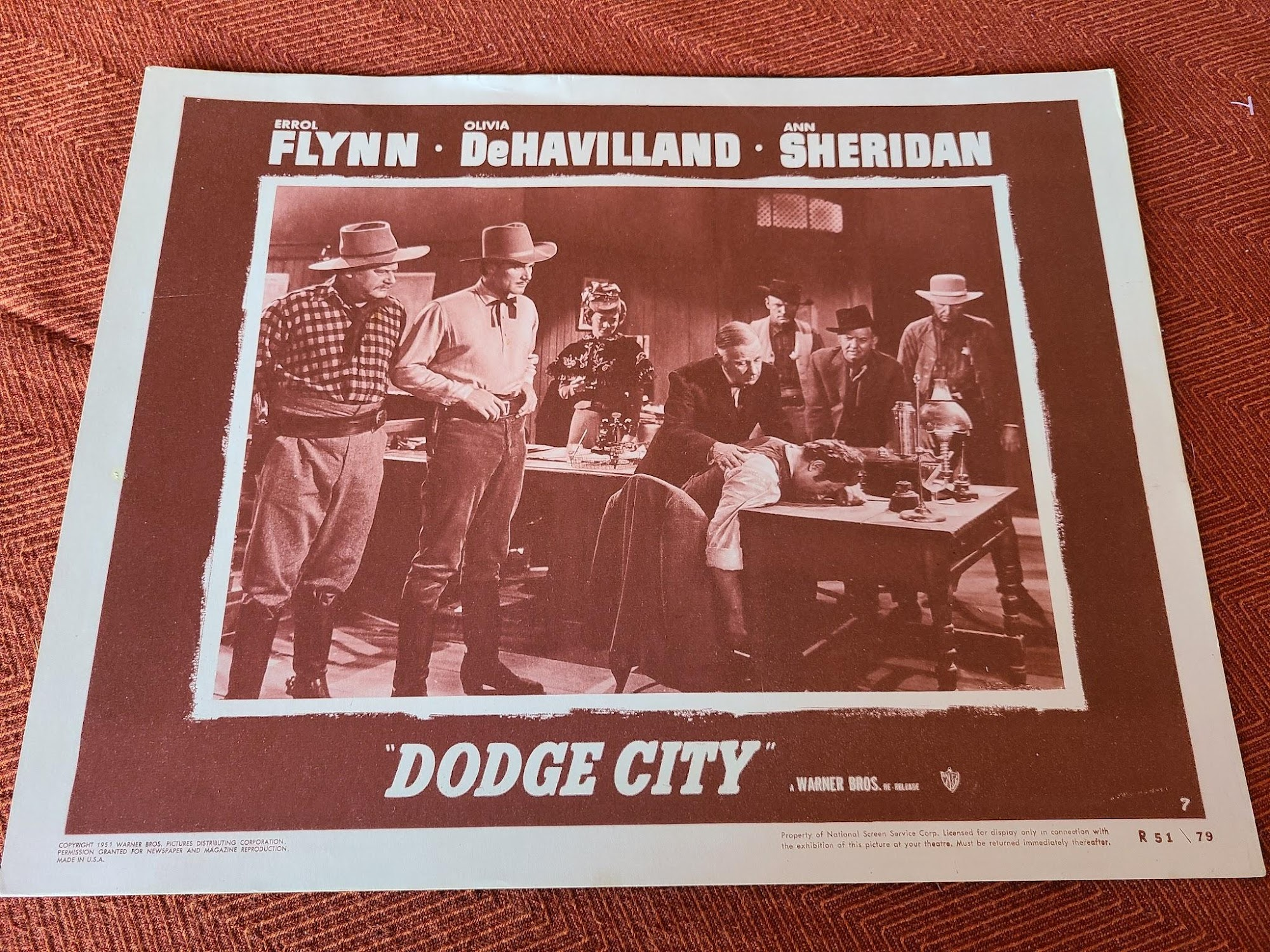 Dodge City - Western Lobby Cards