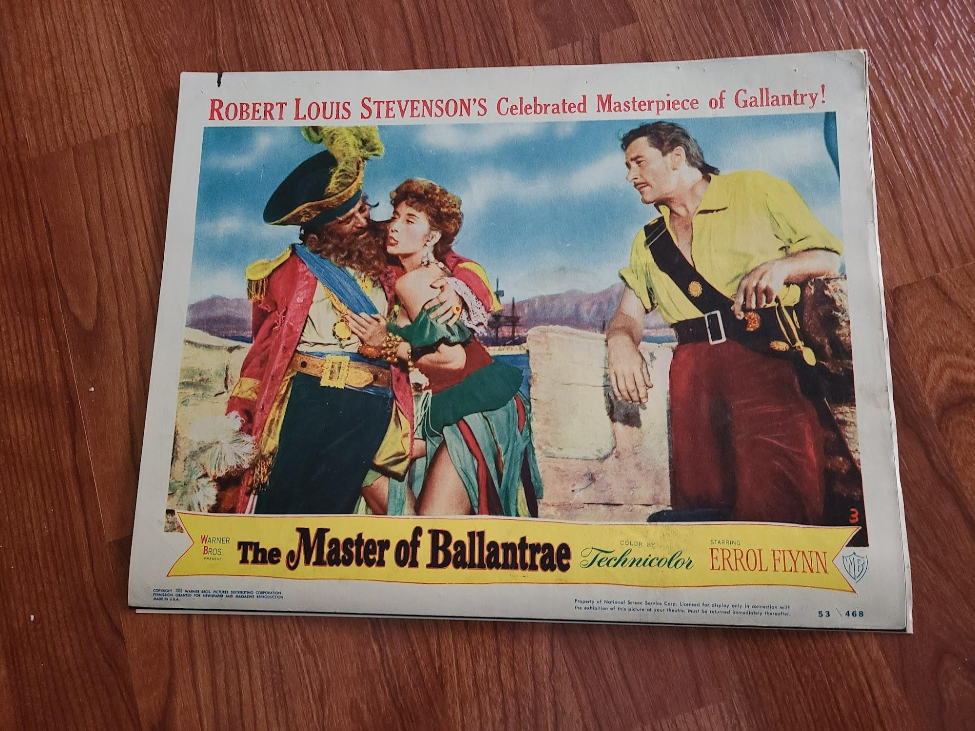 The Master Of Ballantrae - General Lobby Cards